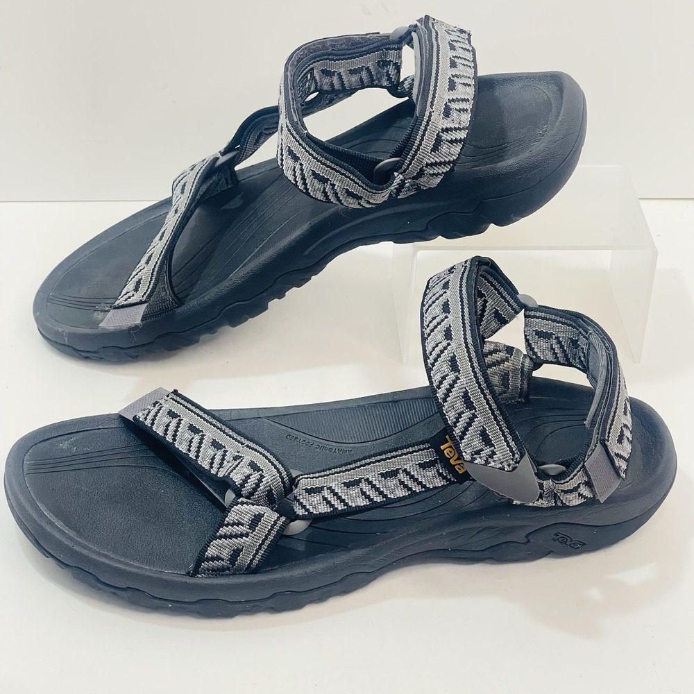Teva Men's Hurricane 4 Sport Sandal Gray & Black, Size 11  #1093379